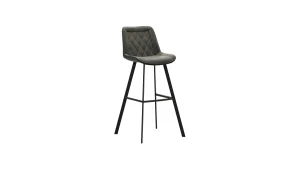 Alternative view of Barhocker Wesley - Stoff, Graphit