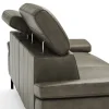 Sofa Hudson - 3-Sitzer, inkl. Kopfteil verstellbar, Leder, Braungrün – Bild 3