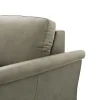 Ecksofa Rockport A - Ecke links mit 2,5-Sitzer inkl. Relaxfunktion (motorisch), Leder, Dunkelgrau – Bild 3