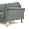 Ecksofa Rockport A - Ecke links mit 2,5-Sitzer, Stoff, Grau – Bild 4