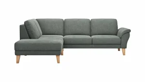 Alternative view of Ecksofa Rockport A - Ecke links mit 2,5-Sitzer, Stoff, Grau