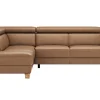 Ecksofa Philadelphia - Ecke links, 2,5-Sitzer, Kopfteil verstellbar (manuell), Stoff, Braun – Bild 2