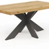 Esstisch Clifton - LB ca. 180x100 cm, Wildeiche massiv – Bild 4