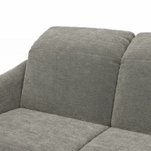 Alternative view of Sofa Canterbury - Recamiere links, Stoff, Silbergrau