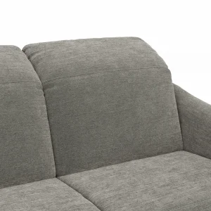 Alternative view of Sofa Canterbury - Recamiere rechts, inkl. Sitzvorzug (motorisch), Stoff, Silbergrau