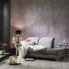 Sofa Canterbury - Recamiere links, inkl. Sitzvorzug (motorisch), Stoff, Silbergrau – Bild 4