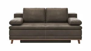 Alternative view of Sofa Lakeville 2 - 2-Sitzer inkl. Schlaffunktion mit Bettkasten, Stoff, Braun