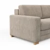 Sofa Lakeville 1 - 2-Sitzer inkl. Schlaffunktion, Stoff, Graubeige – Bild 3