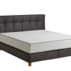 Boxspringbett Alpin - Liegefläche ca. 180x200 cm, Stoff, Anthrazit – Bild 2