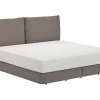 Boxspringbett Alpin - Liegefläche 200x200cm, Stoff, Anthrazit – Bild 2