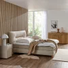 Boxspringbett Alpin - Liegefläche ca. 180x200 cm, Stoff, Graubeige – Bild 5