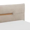 Boxspringbett Alpin - Liegefläche ca. 180x200 cm, Stoff, Graubeige – Bild 4