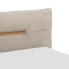Boxspringbett Alpin - Liegefläche ca. 160x200cm, Stoff, Graubeige – Bild 4