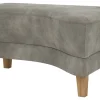 Hocker Stamford - gebogen, Rechts, LB ca. 89x65 cm, Stoff, Anthrazit – Bild 2