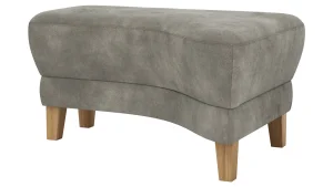 Alternative view of Hocker Stamford - gebogen, Rechts, LB ca. 89x65 cm, Stoff, Anthrazit