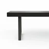 Holzbank Clifton - Breite ca. 180cm, Zerreiche massiv, smoked – Bild 3