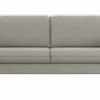 Sofa Tulsa KV - 2,5-Sitzer, inkl. Kopfteilverstellung, Leder, Graubeige – Bild 2