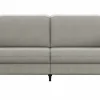 Sofa Tulsa KV - 2,5-Sitzer, inkl. Relaxfunktion und Kopfteilverstellung (motorisch), Leder, Graubeige – Bild 2