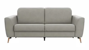 Alternative view of Sofa Tulsa KV - 2,5-Sitzer, inkl. Relaxfunktion und Kopfteilverstellung (motorisch), Leder, Graubeige
