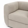 Sessel Stormy - drehbar, Stoff, Creme – Bild 3