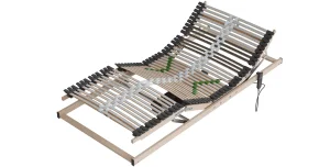 Alternative view of Lattenrost Alpin Schlafsysteme Alpin-C-MO - 90x200cm, Kopf-/Fußteil 2-motorisch verstellbar, Kabelsteuerung