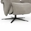 Sessel Tulsa Relax - Größe L, inkl. Maxirücken und Kopf-/Fußteil/Rückenlehne verstellbar, Stoff, Graubeige – Bild 4