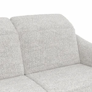 Alternative view of Ecksofa Canterbury - Longchair links mit 2,5-Sitzer, inkl. Relaxfunktion (motorisch) und Kopfteilverstellung, Stoff, Offwhite