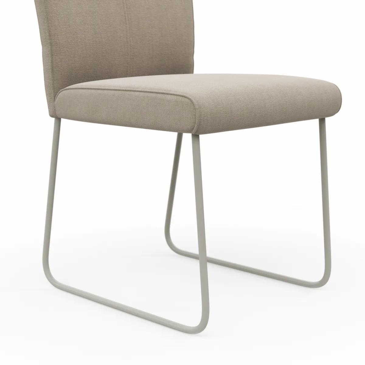 Stuhl Cosyra - Stoff, Beige – Bild 3