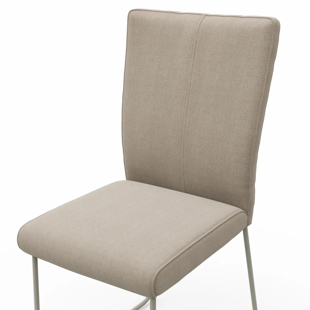 Stuhl Cosyra - Stoff, Beige – Bild 4