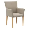 Armlehnstuhl Cosyra - Stoff, Beige – Bild 2