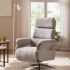 Relaxsessel Amila - Größe M, inkl. Relaxfunktion und Kopfteilverstellung, Stoff, Grau – Bild 7