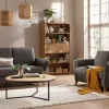 Regal Oreia - mit Schubkastenset, Wildeiche massiv, natur geölt – Bild 6