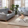 Sofa Nevin - 3-Sitzer, inkl. Relaxfunktion und Kopfteilverstellung (motorisch), Stoff, Silbergrau – Bild 6
