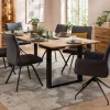 Stuhl Calyra - Stoff, Anthrazit – Bild 6