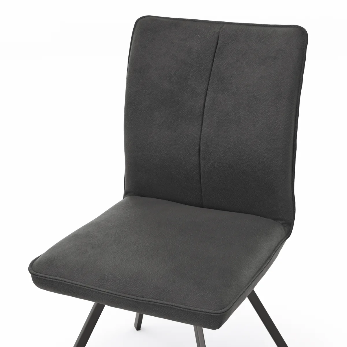 Stuhl Calyra - Stoff, Anthrazit – Bild 5