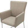 Armlehnstuhl Cosyra - Stoff, Beige – Bild 4
