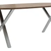 Esstisch Nayara - LB ca. 200x100 cm, Wildnussbaum massiv, geölt – Bild 2