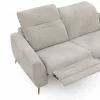 Sofa Tulsa KV - 2,5-Sitzer, inkl. Relaxfunktion und Kopfteilverstellung (motorisch), Stoff, Graubeige – Bild 3