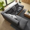Ecksofa Philadelphia - Ecke links, 2,5-Sitzer, Kopfteil verstellbar (manuell), Sitzvorzug (motorisch), Leder, Anthrazit – Bild 5