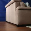 Sofa Lakeville 3 - inkl. Schlaffunktion und Kopfstütze verstellbar, Stoff, Haselnuss – Bild 3