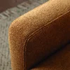 Sofa Lakeville 1 - inkl. Schlaffunktion, Gestell schwarz, Stoff, Senfgelb – Bild 3