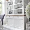Buffetschrank Louisiana - mit Schiebetüren, teilmassiv, Weiß – Bild 4