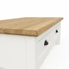 Couchtisch Louisiana - LBH ca. 70x120x45 cm, Weiß – Bild 3