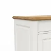 Sideboard Louisiana - teilmassiv, Weiß – Bild 3