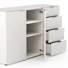 Kommode Colorado Beimöbel - BHT ca. 135x87x43 cm, Offwhite – Bild 4