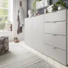 Kommode Colorado Beimöbel - BHT ca. 135x87x43 cm, Offwhite – Bild 5
