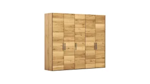 Alternative view of Drehtürenschrank Colorado - B ca. 256 cm, Wildeichefurnier natur