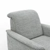 Sessel Bolivien - Kopfteil verstellbar, Stoff, Eisblau – Bild 4