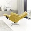 TV-Sessel Sao Paulo - Relaxfunktion motorisch, Größe L, Leder, Curry – Bild 3