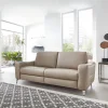 Sofa Colombia - 2,5-Sitzer, Leder, Taupe – Bild 2